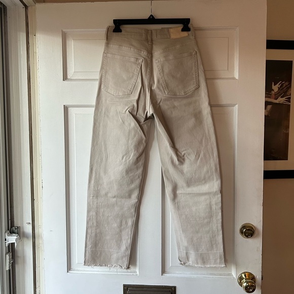 Everlane Way-High Jean in flax - Picture 3 of 7